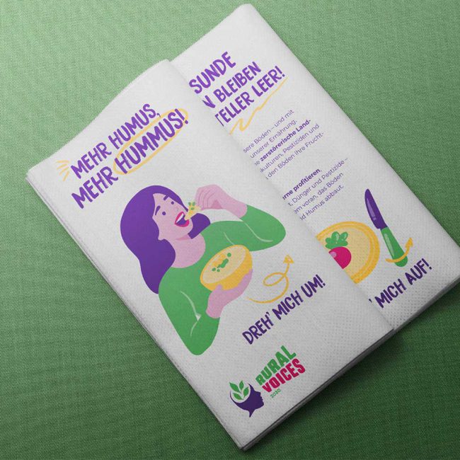 Finep – Serviette Rural Voices