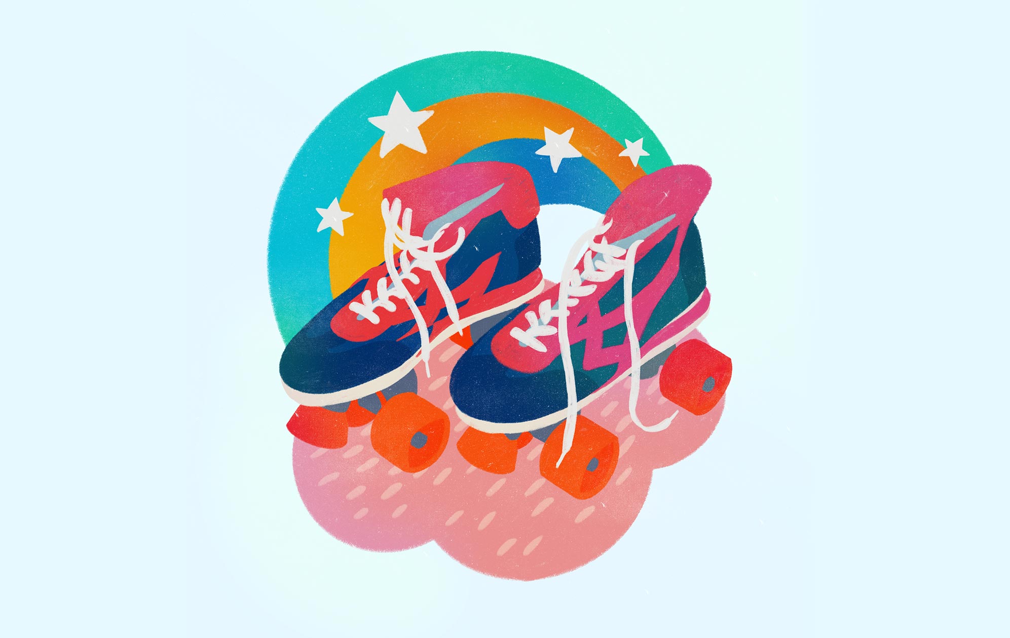 crenshaw_carina_sugah_illustration_illustratorin_illustrator_hamburg_berlin_zeichnung_drawing_editorial_grafik_graphics_design_illustrationen_rollerskates_flatillustrations