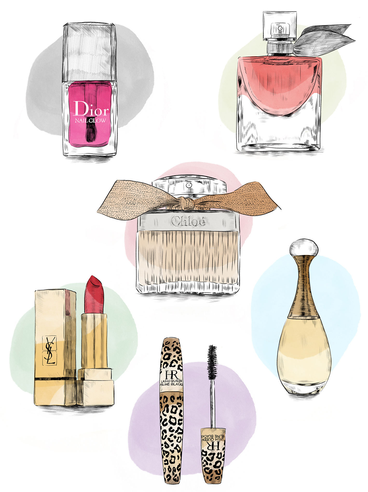crenshaw_carina_sugah_illustration_illustratorin_illustrator_hamburg_zeichnung_drawing_editorial_beautyproducts_dior_cosmetic_chloe