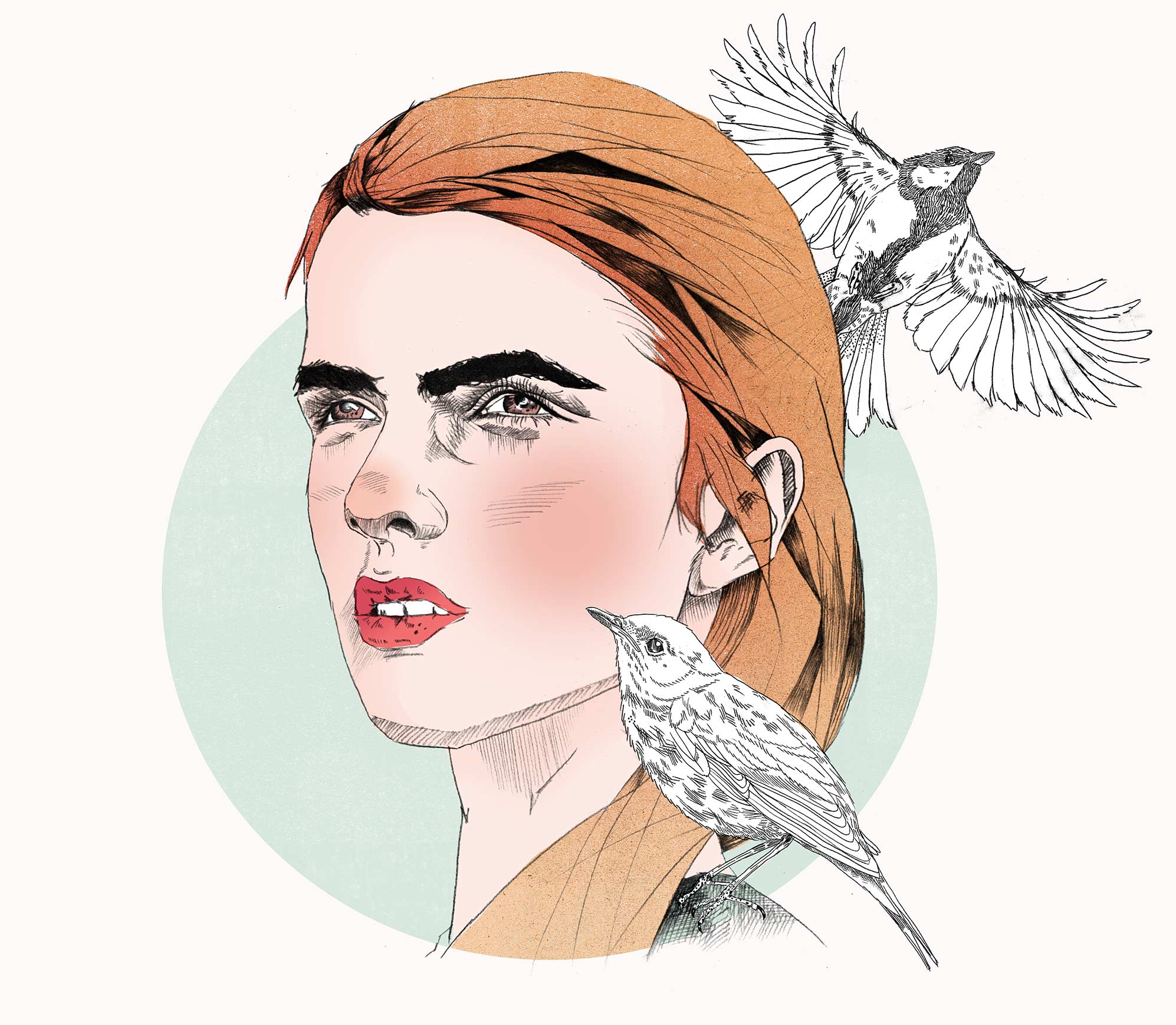 crenshaw_carina_sugah_illustration_stratorin_illustrator_hamilluburg_zeichnung_drawing_editorial_portrait_drawing_collage_helga