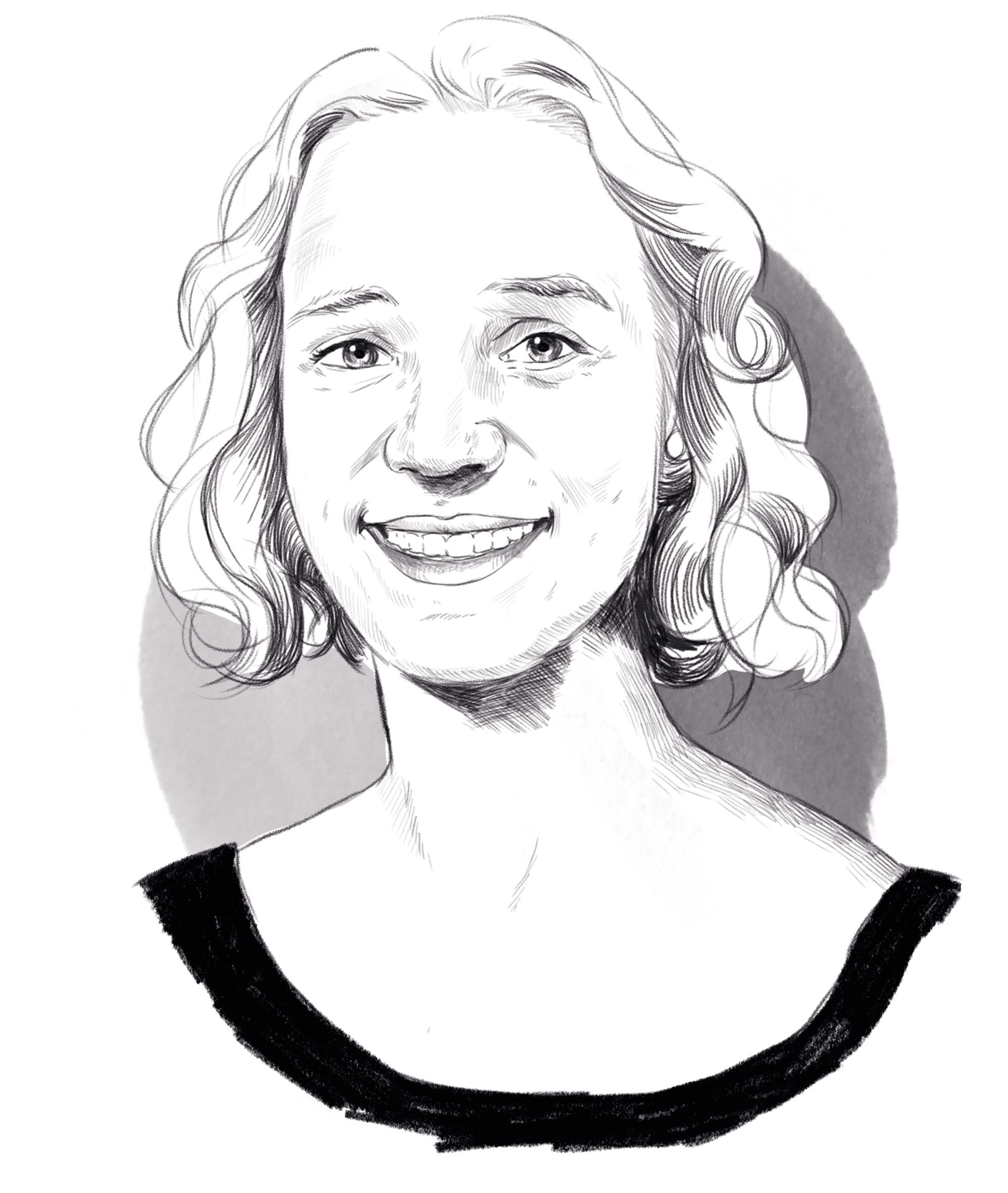 sugah_Illustrator_Illustration_Hamburg_carina_Crenshaw_grandios_portrait_editorial_drawing_zeichnung_isabell_meuser