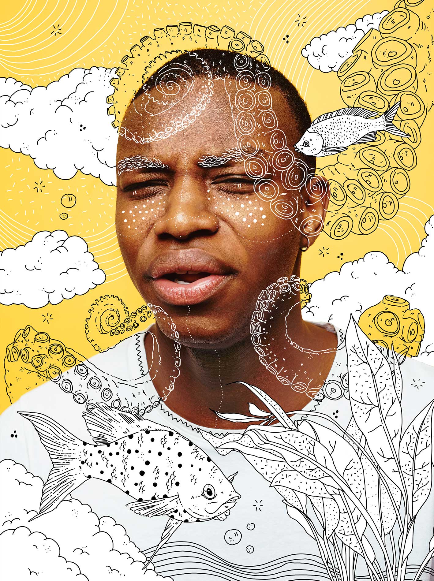 sugah_crenshaw_illustration_hamburg_Photos_illustrationonphotos_henning_kretschmer_editorial_fashion_illustrator_poseidon